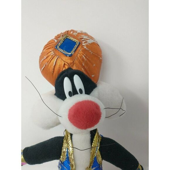 Sylvester Stuffed Toy Genie 15 inch tall New w Tag - Picture 7 of 8